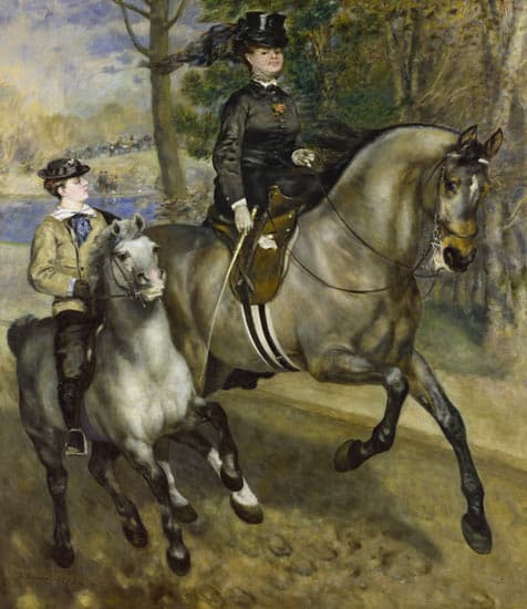 Cavaliers dans le bois – Pierre-Auguste Renoir Pierre-Auguste Renoir 70x85