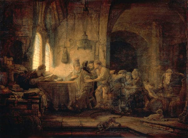 Les travailleurs de la vigne – Rembrandt van Rijn Rembrandt van Rijn 105x70