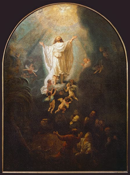 Ascension du Christ 1636 – Rembrandt van Rijn Rembrandt van Rijn 70x85