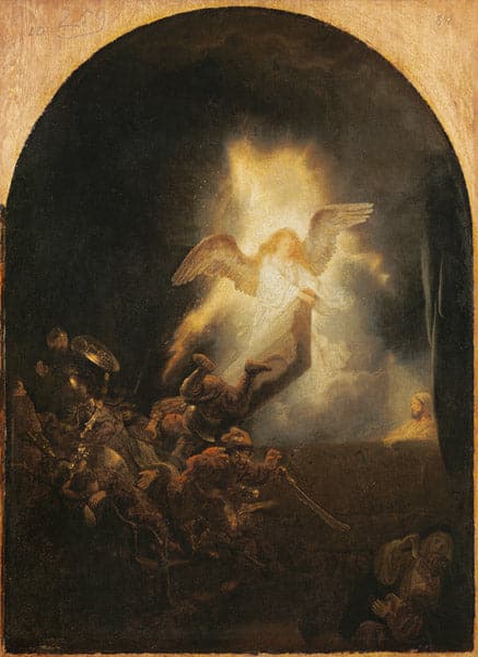 Résurrection du Christ – Rembrandt van Rijn Rembrandt van Rijn 70x105