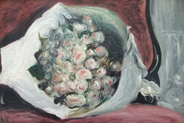 Bouquet dans une boîte de théâtre – Pierre-Auguste Renoir Pierre-Auguste Renoir 105x70