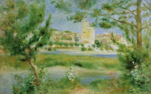 Villeneuve-les-Avignon 1901 – Pierre-Auguste Renoir Pierre-Auguste Renoir 105x70