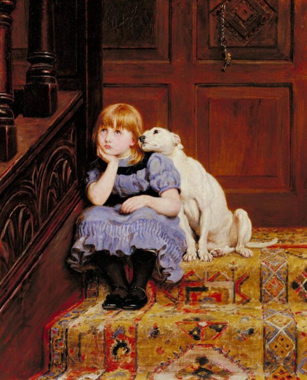 Sympathie – Briton Rivière Briton Rivière 70x85