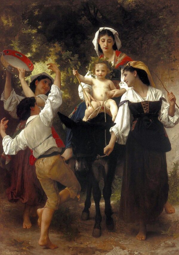 Retour de la moisson – William Bouguereau William Bouguereau 70x105