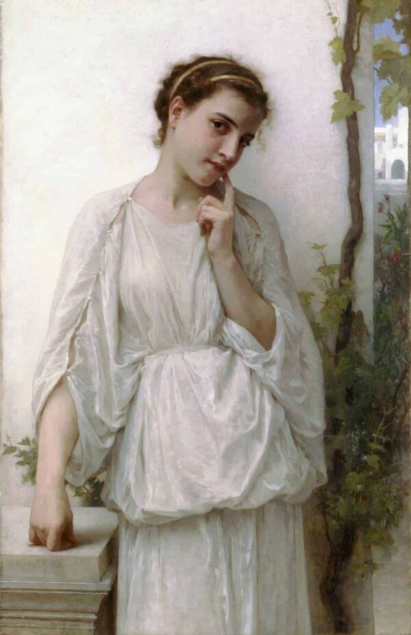 Rêverie – William Bouguereau William Bouguereau 70x105