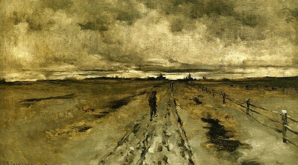 Road Scene, Cincinnati – John Henry Twachtman John Henry Twachtman 120x70