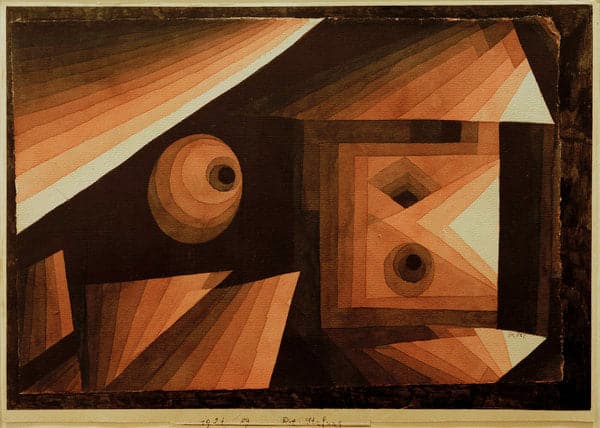 Dégradation rouge, 1921 – Paul Klee Paul Klee 105x70