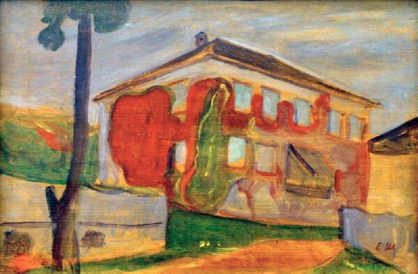 Vigne rouge sauvage de Edvard Munch Edvard Munch 105x70