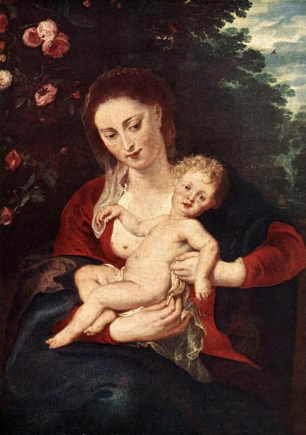 Vierge et enfant – Peter Paul Rubens Peter Paul Rubens 70x105