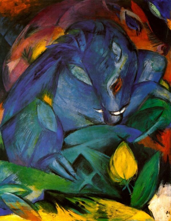 Cochons sauvages et truie – Franz Marc Franz Marc 70x85