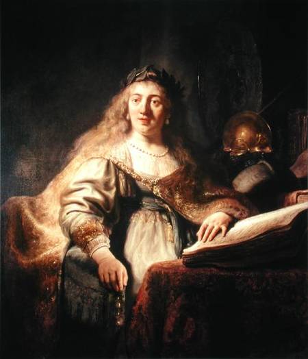 Saskia en Minerve – Rembrandt van Rijn Rembrandt van Rijn 70x85