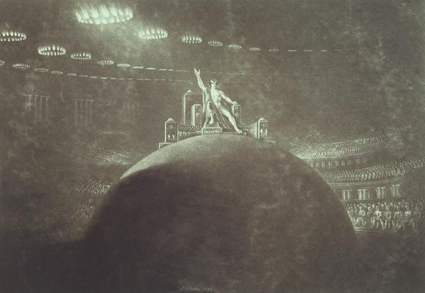 Satan présidant le Conseil infernal – John Martin John Martin 105x70