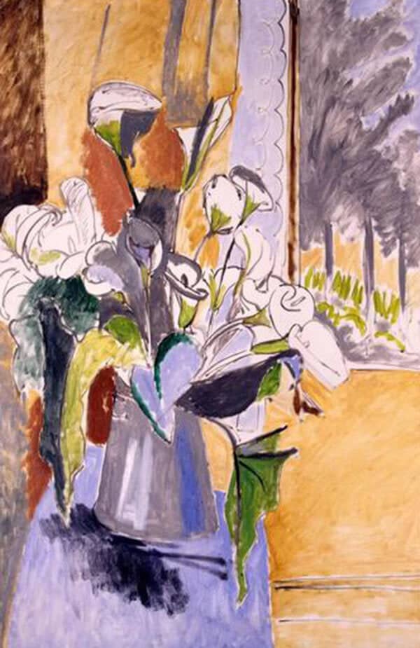 Bouquet de fleurs sur une véranda – Matisse Henri Matisse 70x105