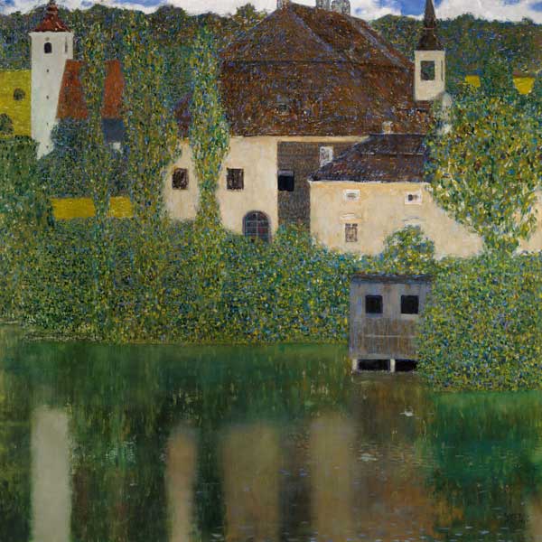 La chambre ferme au Attersee – Gustav Klimt Gustav Klimt 70x70