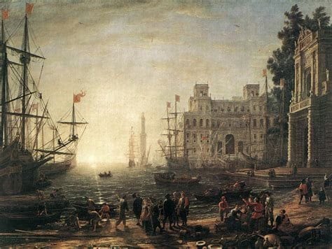 Seaport – Claude Lorrain Claude Lorrain 85x75