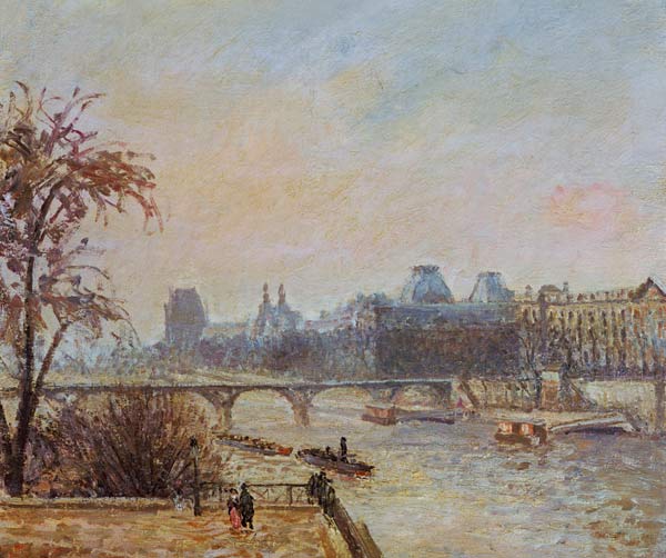 La Seine et le Louvre – Edouard Manet Édouard Manet 85x75