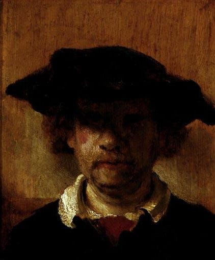 Autoportrait (1650) – Rembrandt van Rijn Rembrandt van Rijn 70x85