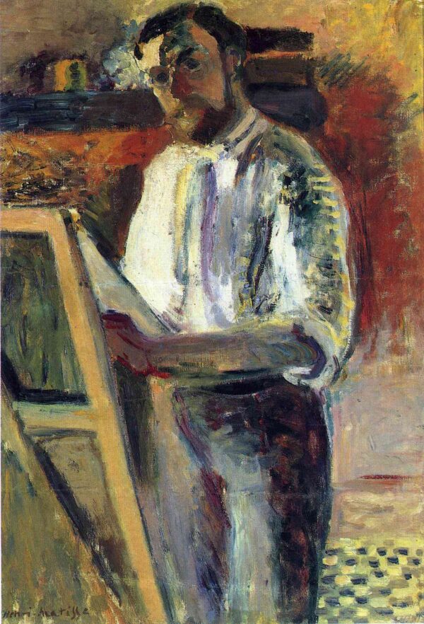 Autoportrait en chemise – Matisse Henri Matisse 70x105