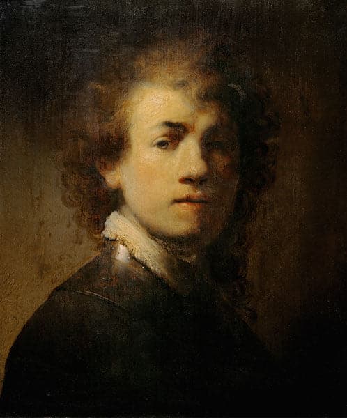 Autoportrait avec Gorget – Rembrandt van Rijn Rembrandt van Rijn 70x85