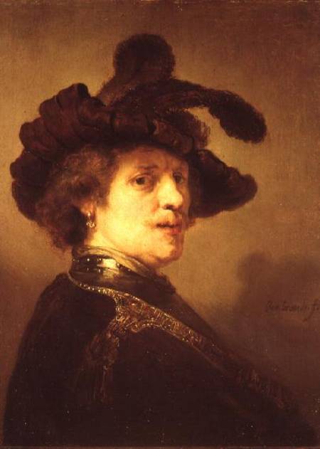 Autoportrait déguisé – Rembrandt van Rijn Rembrandt van Rijn 70x105