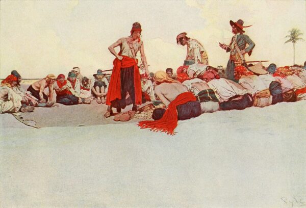 So the Treasure Was Divided – Howard Pyle Howard Pyle 105x70