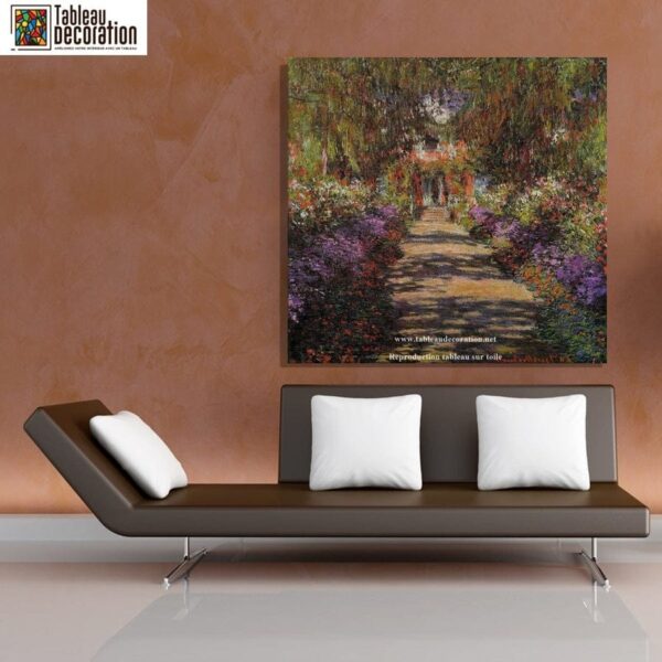 L’avenue de Giverny – Claude Monet Claude Monet 70x70 6