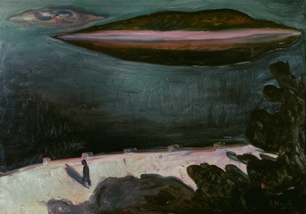 Nuit d’été au fjord d’Oslo – Edvard Munch Edvard Munch 105x70