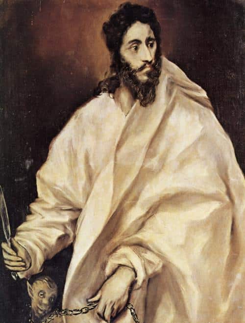 St. Bartholomew – El Greco El Greco 70x85