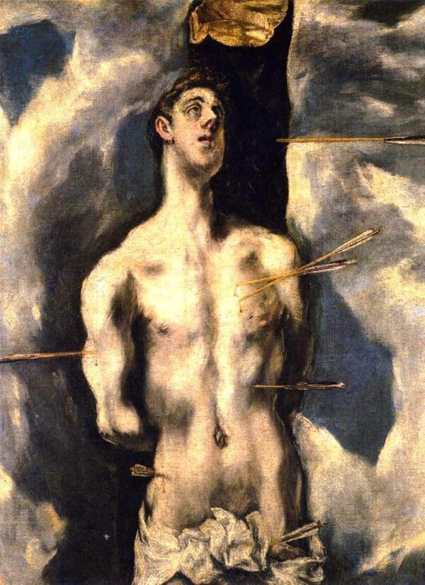 St. Sebastian – El Greco El Greco 70x105