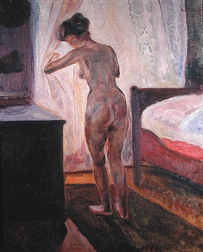 Nu debout à la fenêtre – Edvard Munch Edvard Munch 70x85