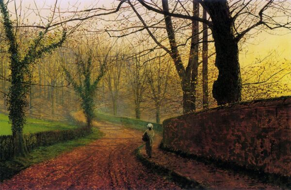 Stapleton Park près de Pontefract Sun – John atkinson grimshaw John Atkinson Grimshaw 105x70