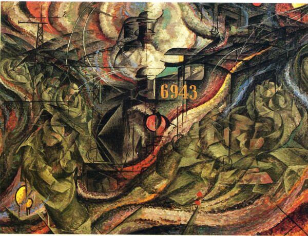 États d’esprit I : Les adieux – Umberto Boccioni Umberto Boccioni 85x75