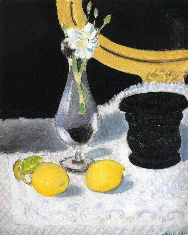 Nature morte aux citrons – Matisse Henri Matisse 70x85