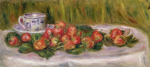 Nature morte de fraises et d’une tasse à thé – Pierre-Auguste Renoir Pierre-Auguste Renoir 2