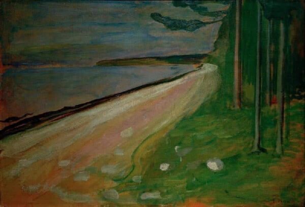 Plage près de Asgardstrand – Edvard Munch Edvard Munch 105x70