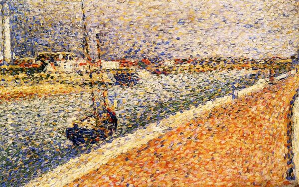 Étude pour « La Manche à Gravelines » – Georges Seurat Georges Seurat 105x70