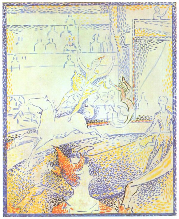 Étude pour « Le Cirque » – Georges Seurat Georges Seurat 70x85