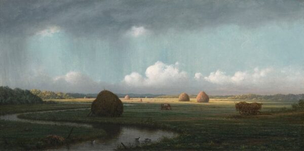 Averses soudaines, marais de Newbury – Martin Johnson Heade Martin Johnson Heade 140x70