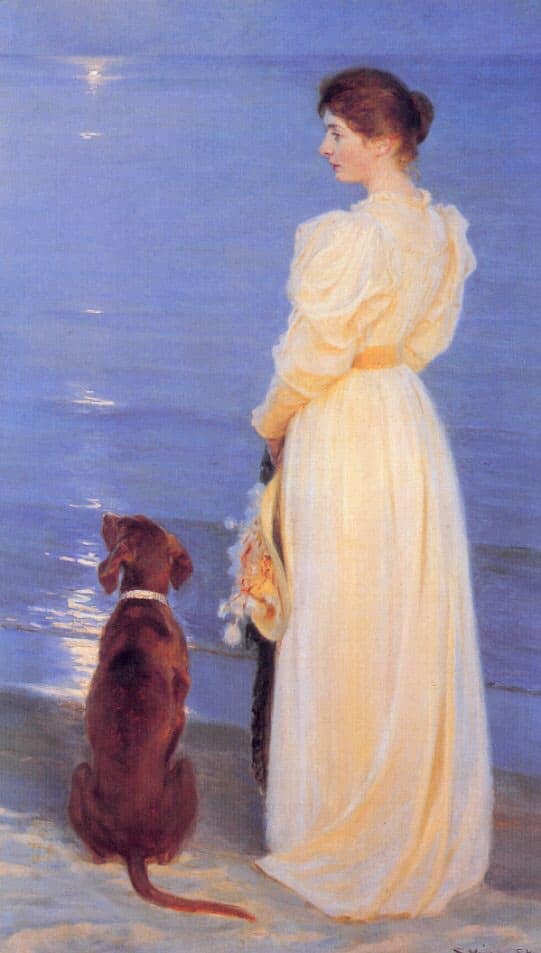 Soirée d’été à Skagen – Peder Severin Kroyer Peder Severin Krøyer 70x120