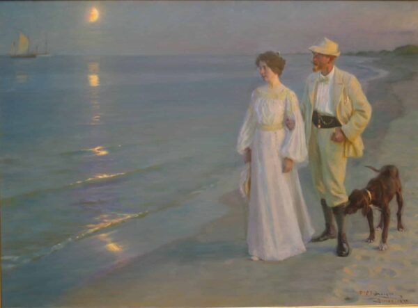 Soirée d’été sur la plage de Skagen – Peder Severin Kroyer Peder Severin Krøyer 105x70