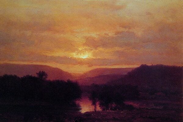 Sunset – George Inness George Inness