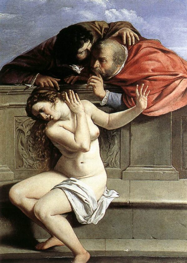 Susanna et les anciens – Artemisia Gentileschi Artemisia Gentileschi 70x105