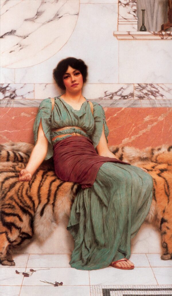 Doux rêves – John William Godward John William Godward 70x120