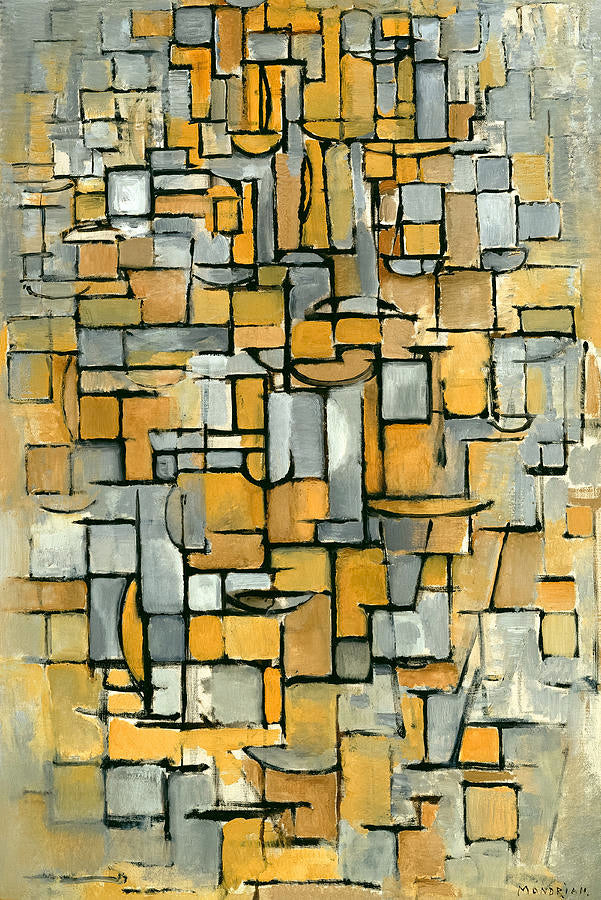 Tableau I – Mondrian Piet Mondrian 70x105