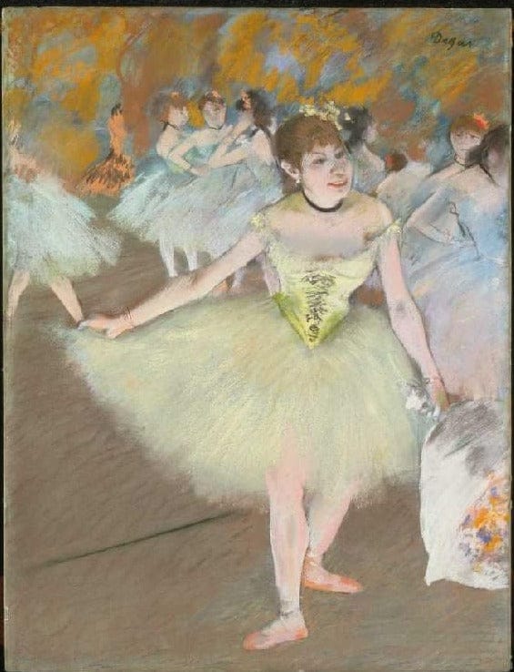 Danseuses sur la scène – Edgar Degas Edgar Degas 70x85