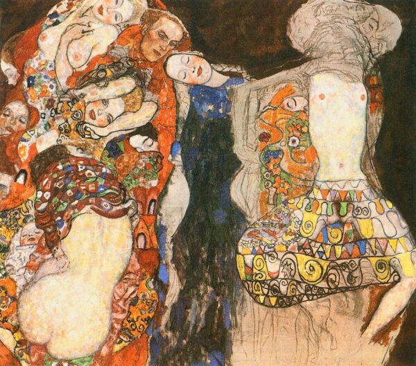 La mariée inachevé – Gustav Klimt Gustav Klimt 70x70