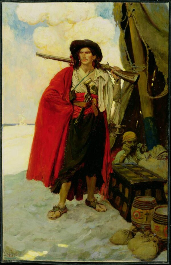 The Buccaneer Was a Picturesque Fellow – Howard Pyle Howard Pyle 70x105