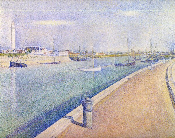 Le canal de Gravelines, Petit Fort Philippe – Georges Seurat Georges Seurat 85x75