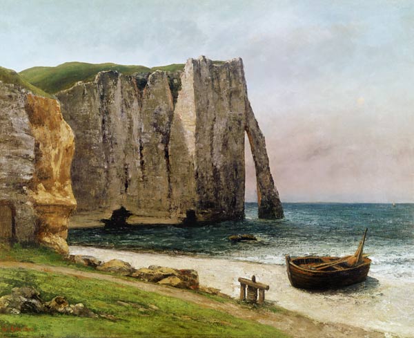 Les falaises d’Etretat – Gustave Courbet Gustave Courbet