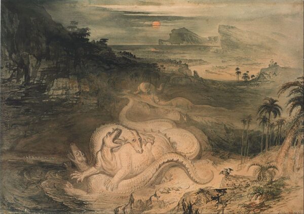 Le pays de l’Iguanodon – John Martin John Martin 105x70